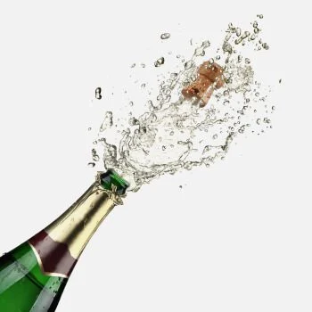 champagne popping
