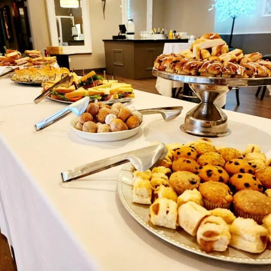 baked goods for buffet