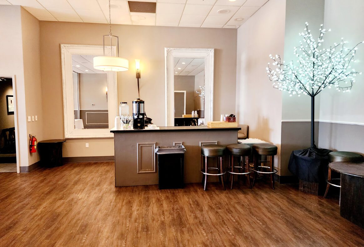 bar in event venue